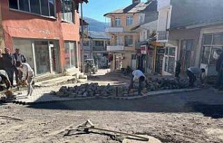 Posof’ta altyapı çalışmaları devam ediyor