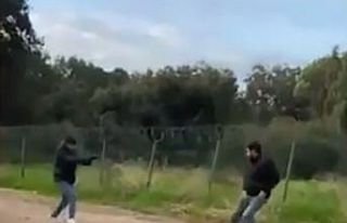 Pusu kurup cinayet anını kameraya çekmişler