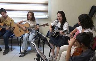 Şahinbey Belediyesi müzik kursları yoğun ilgi...