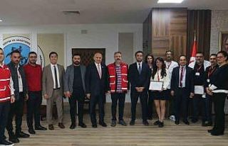 Samsun Eğitim Araştırma Hastanesi’ne Kızılay’dan...