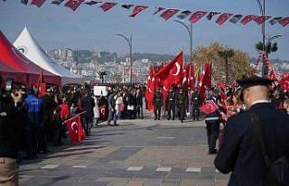 Samsun’da Cumhuriyet’in 101. yılı coşkuyla...