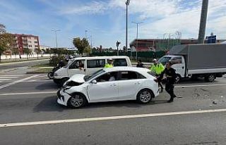 Samsun’da zincirleme kaza: 1 yaralı