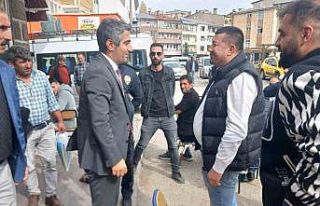 Sarıkamış Kaymakamı Aslantatar’dan esnaf ziyareti