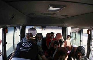 Savaştan kaçan göçmenler, Fırat Kalkanı bölgesine...