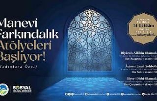 SGM’de Manevi Farkındalık Atölyesi başlıyor