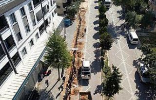 Sıcak asfalt öncesi altyapı çalışmaları sona...