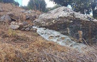 Siirt’te kaya düşmesi tehlikesi aşıldı