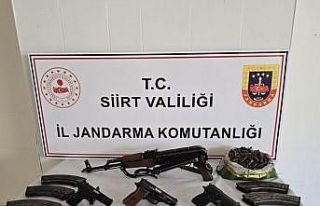 Siirt’te silah kaçakçılığı yapan 2 şüpheli...