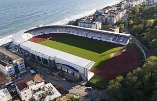 Sinop Şehir Stadyumu yüzde 99 hazır