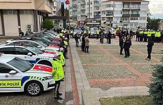 Sinop’ta emniyet ve jandarmaya hizmet aracı tahsisi