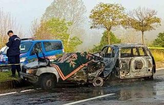 Sis yol facia getirdi; 1 ölü, 1 yaralı