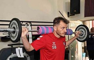 Sivasspor, fitness salonunda çalıştı