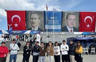 Söke MTAL robot yarışmasında Söke’yi temsil...