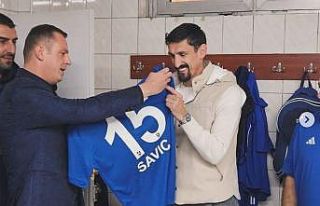 Stefan Savic’ten Buducnost Podgorica’ya ziyaret