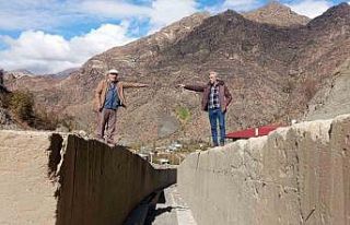 Su kanalı inşası sonrası sel felaketi vatandaşları...