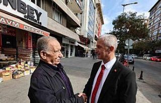 Tahmazoğlu esnaf ve vatandaşlarla bir araya geldi