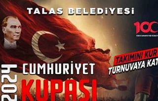 Talas’ta Cumhuriyet Kupası heyecanı yaşanacak