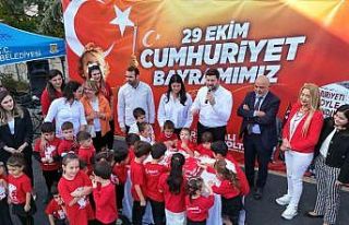Tarsus Belediyesi kreşlerinde Cumhuriyet Bayramı...