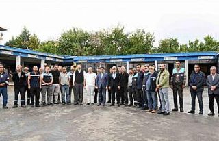 Taşkın Fen İşleri personeli ile bir araya geldi