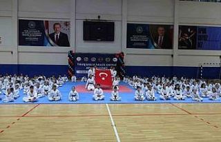 Tavşanlı Karate Okulu’nda 180 sporcuyla kuşak...