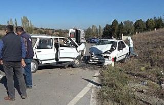 Tavşanlı’da trafik kazası 4 yaralı