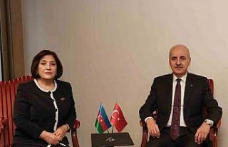 TBMM Başkanı Kurtulmuş, Azerbaycan Milli Meclis...