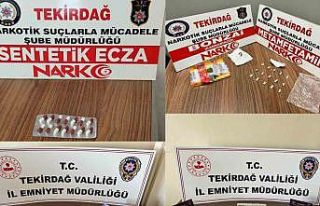 Tekirdağ’da uyuşturucu operasyonu: 3 gözaltı