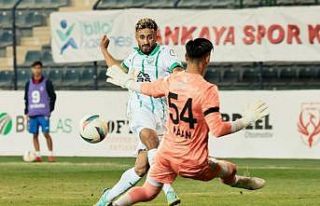 TFF 3. Lig: Çankaya SK: 0 - Aliağaspor FK: 0