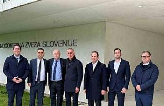 TFF Başkanı Hacıosmanoğlu’ndan, Slovenya Futbol...