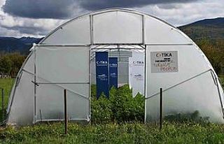 TİKA’dan Karadağ’da sera üretimine destek