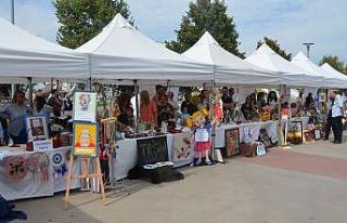 Toplum ruh sağlığı merkezi hastalarından sergi