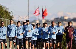 Trabzonspor, Fenerbahçe maçı hazırlıklarına...