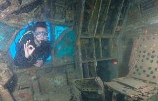 Uçak batığı ilgi odağı olmaya devam ediyor