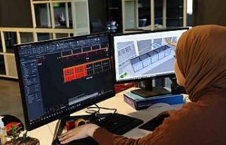 Üretim öncesi yapılan 3 boyutlu çizimler müşteri...