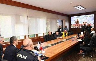 Uşak’ta Güvenlik ve Asayiş Bilgilendirme toplantısı...