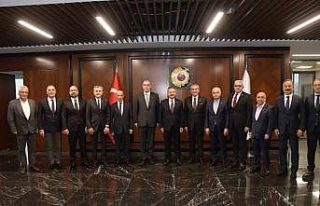 Vali Aksoy ve Başkan Kesikbaş Samsun’da