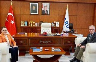 Vali Arslan, Rektör Uzun’u ziyaret etti