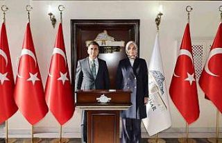 Vali Aygöl, Afyonkarahisar ve Burdur valilerini ziyaret...