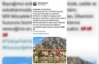 Vali Bakan’dan Amasya halkına ‘bayrak asın’...