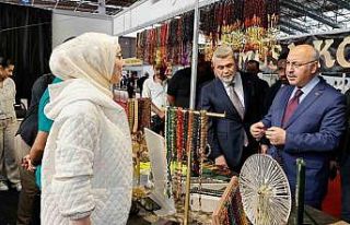 Vali Köşger: "3. Tesbih ve Doğal Taşlar Fuarını...