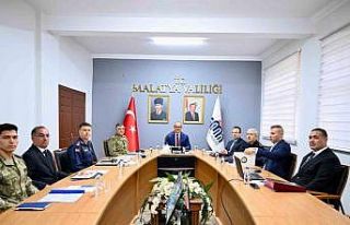 Vali Seddar Yavuz başkanlığında asayiş koordinasyon...