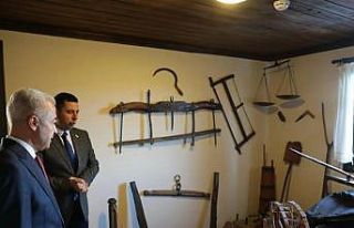 Vali Turan, Müze ve Kültür evlerindeki tarihi eserleri...