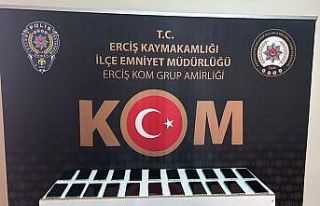 Van’da çok sayıda kaçak cep telefonu ele geçirildi