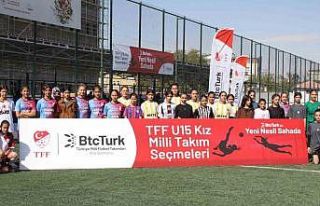 Vanlı kızlar milli takım için ter döktü