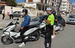 Yatağan’daki trafik denetiminde 305 araca ceza...