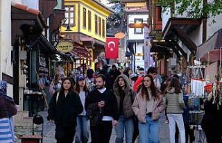 Yerli turistler Odunpazarı’nda yoğunluk oluşturdu