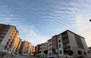 Yüksekova’da ’Sirrokümülüs bulutları’ görsel...