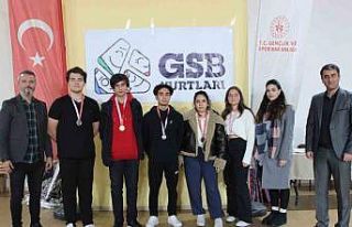 Yurtlig Satranç Turnuvası’nda madalyalar sahibini...