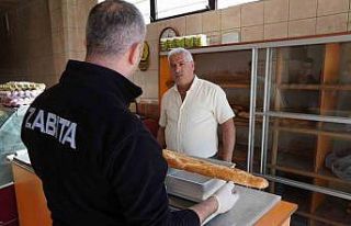 Zabıtadan ekmek fiyat tarifesi ve gramaj denetimi