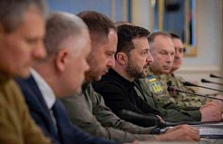 Zelensky, ABD Savunma Bakanı Austin ile bir araya...